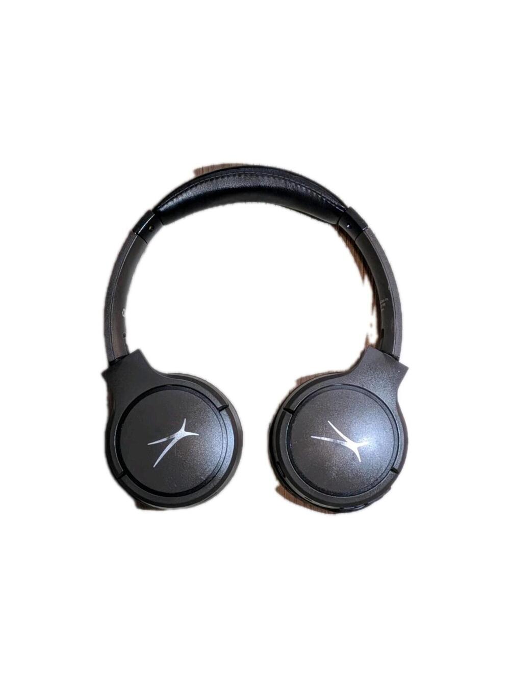 Altec Lansing Nanophones ANC Bluetooth Wireless Headphones Grey Tested